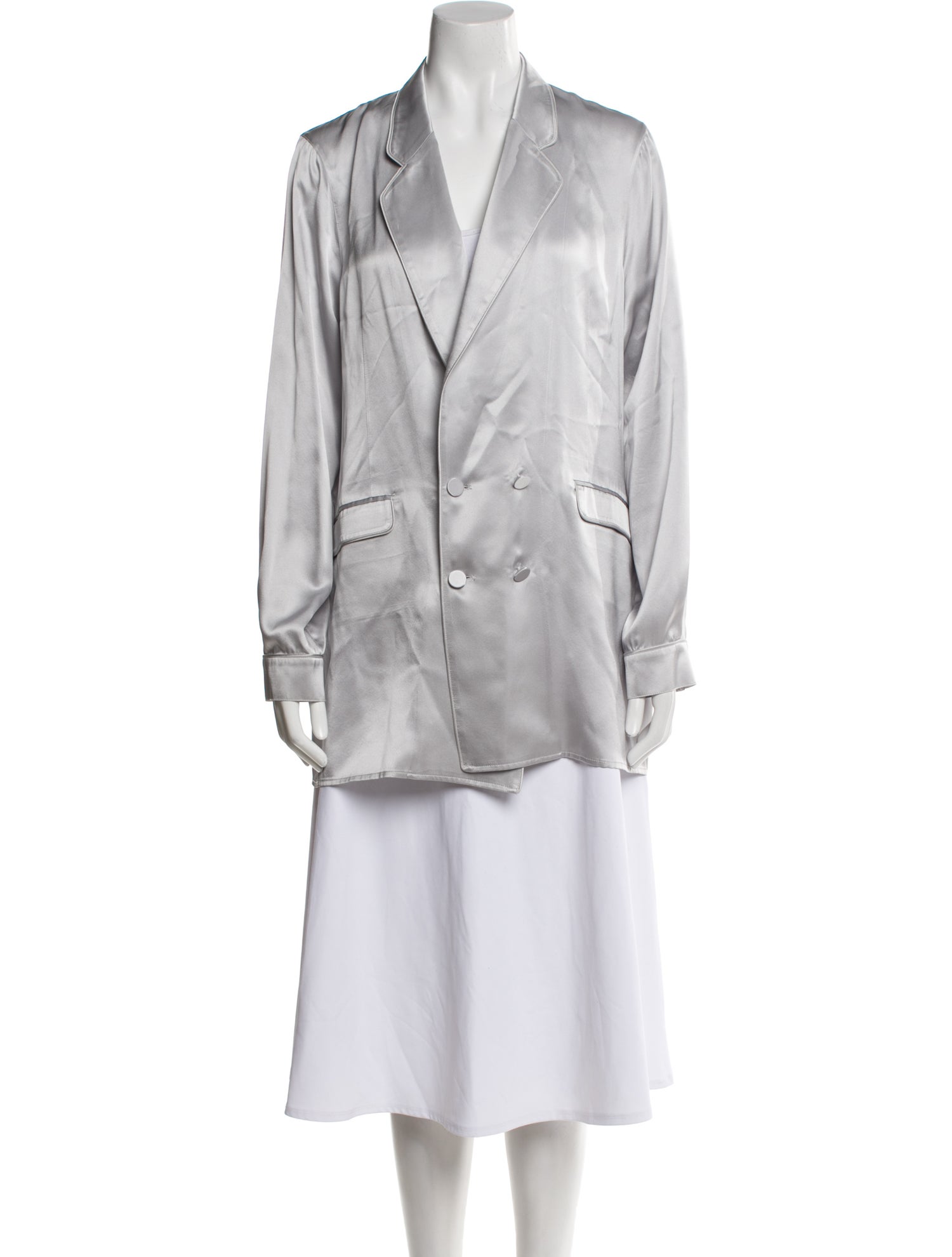 Silk Laundry Silk V-Neck Tunic