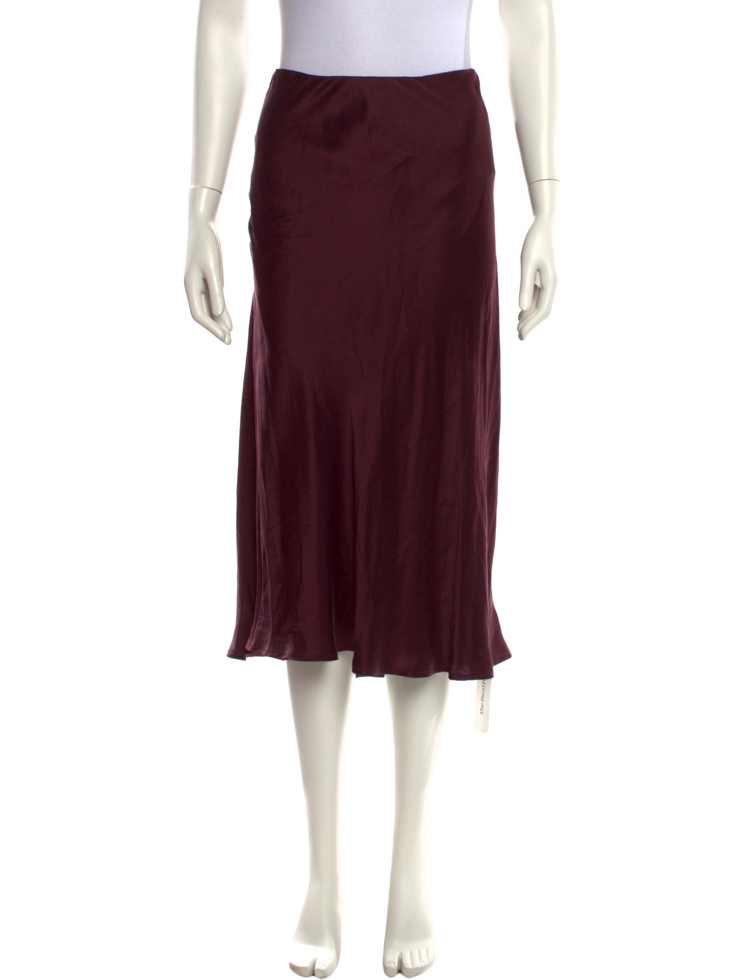 Silk Laundry Silk Midi Length Skirt