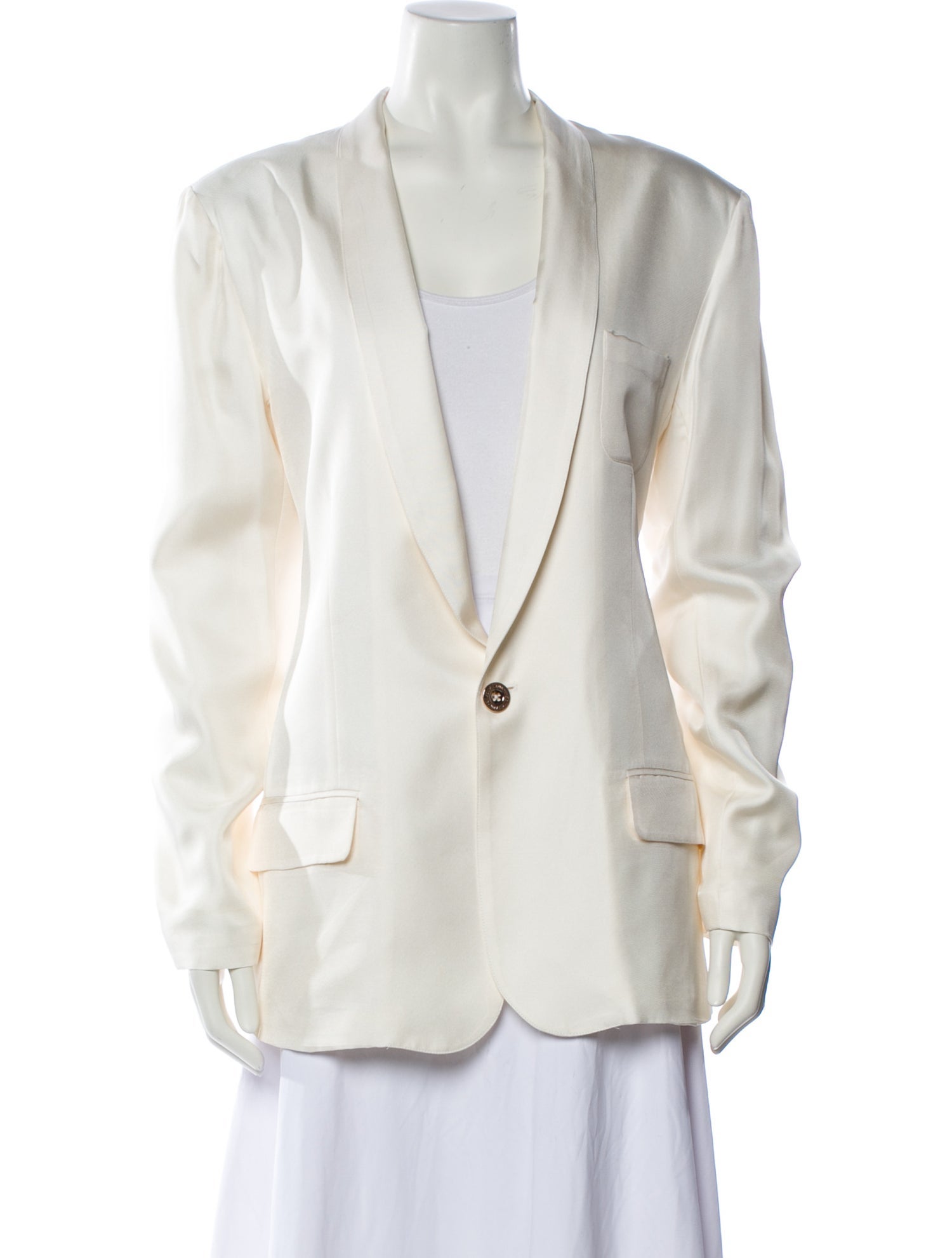 Silk Laundry Silk Blazer
