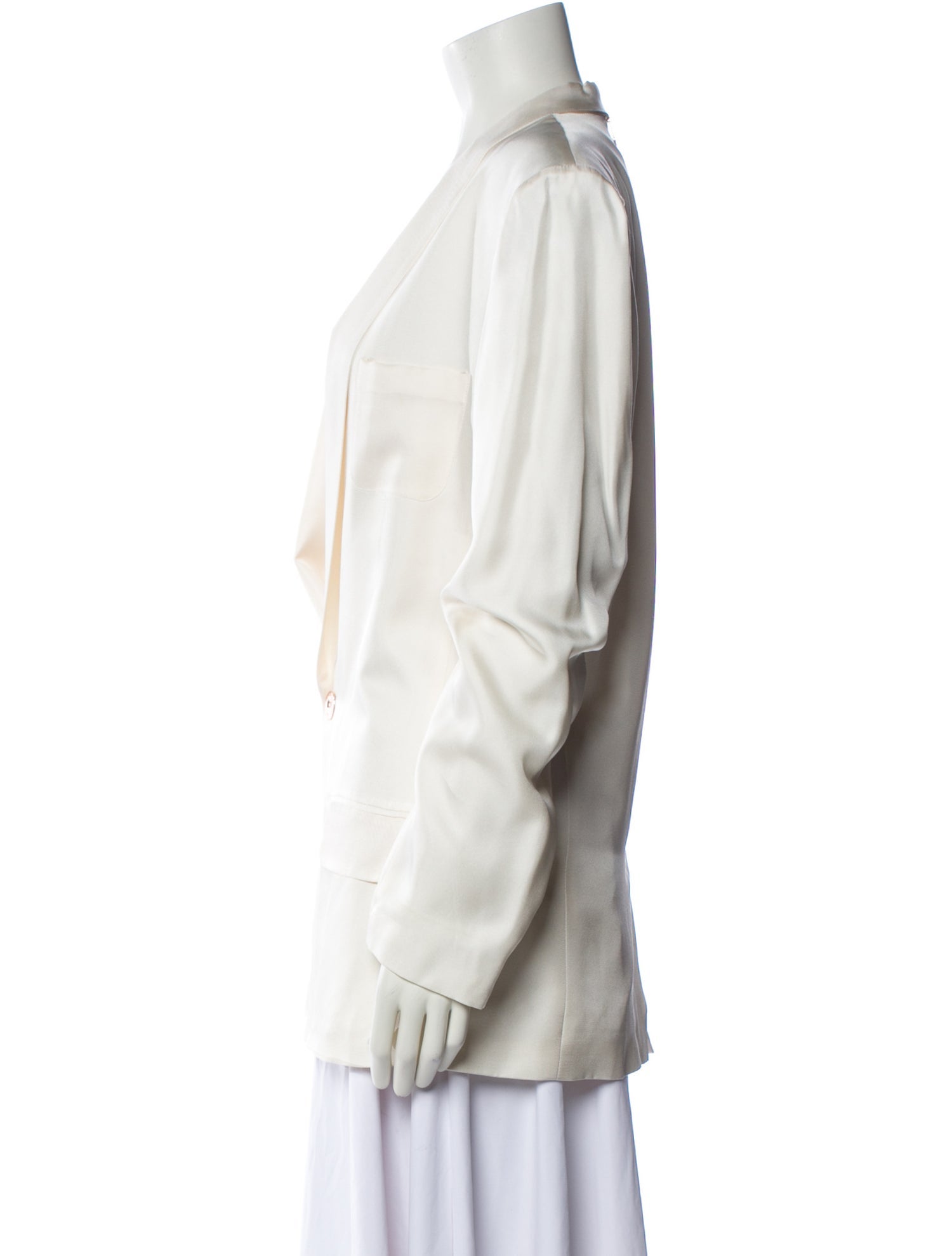 Silk Laundry Silk Blazer