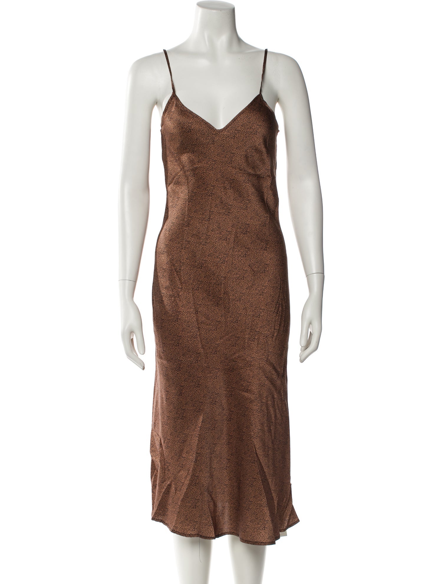 Silk Laundry Silk Midi Length Dress