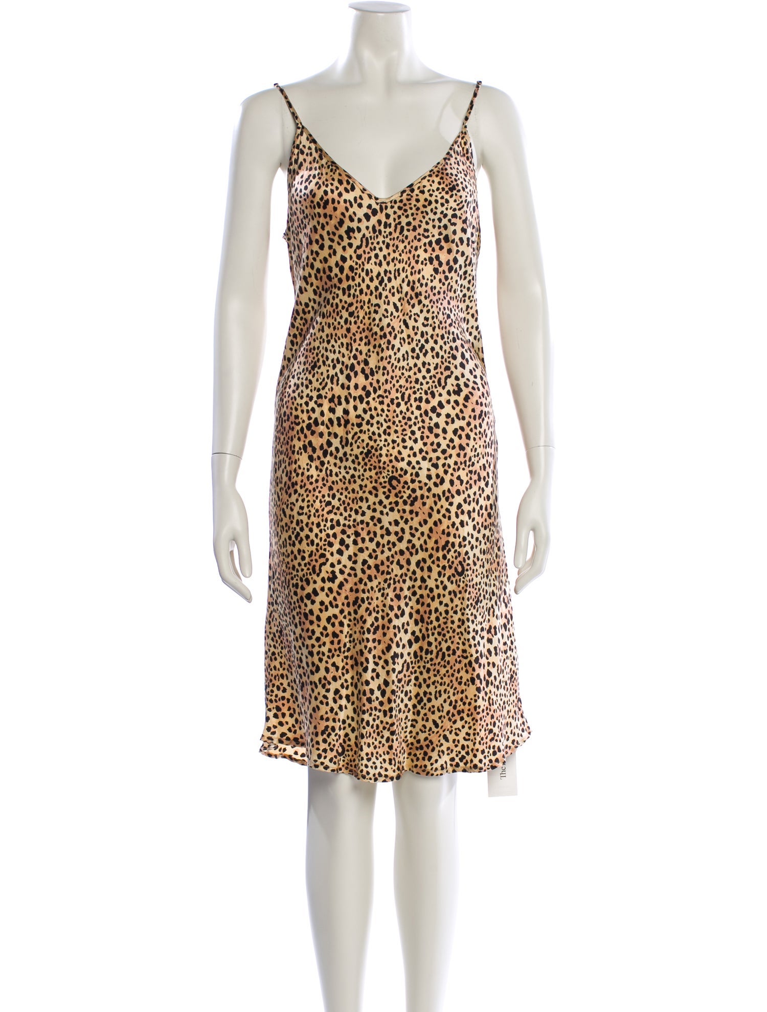 Silk Laundry Silk Knee-Length Dress