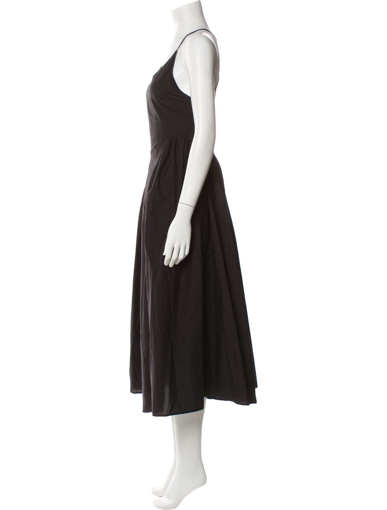 Silk Laundry Scoop Neck Long Dress w/ Tags