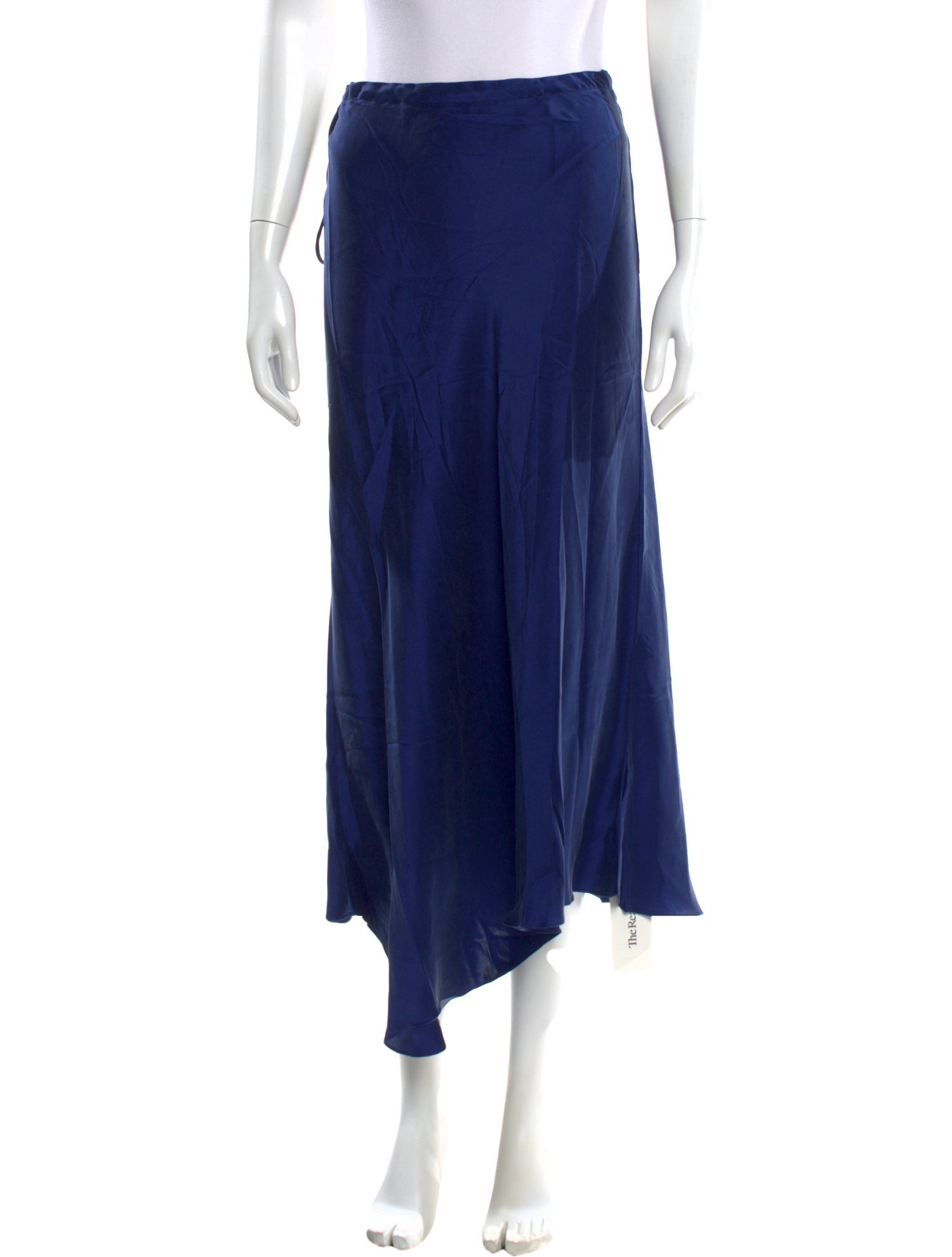 Silk Laundry Silk Midi Length Skirt