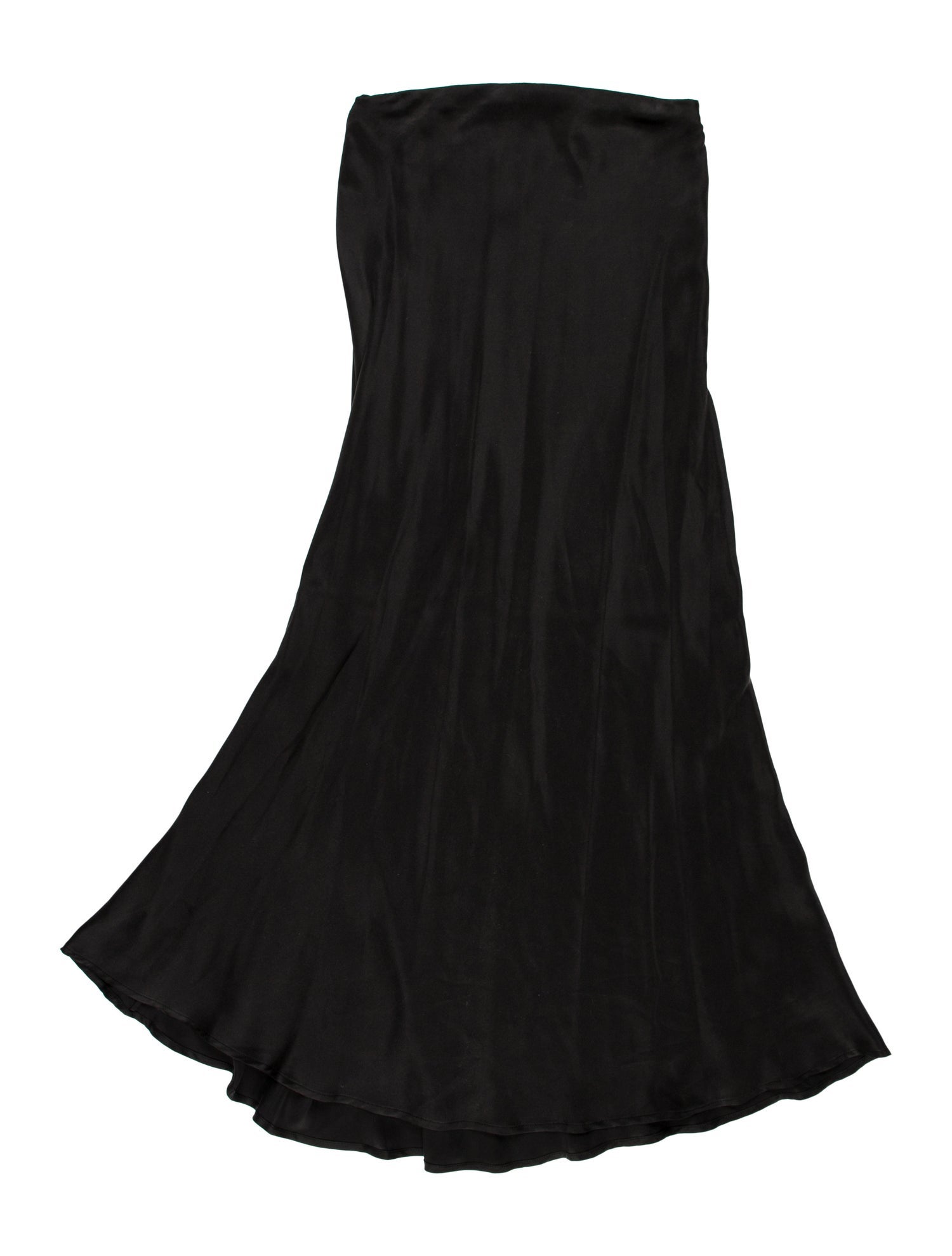 Silk Laundry Silk Midi Length Skirt