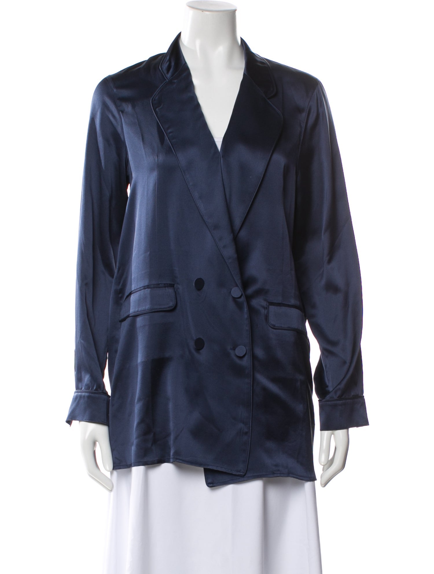 Silk Laundry Silk Blazer