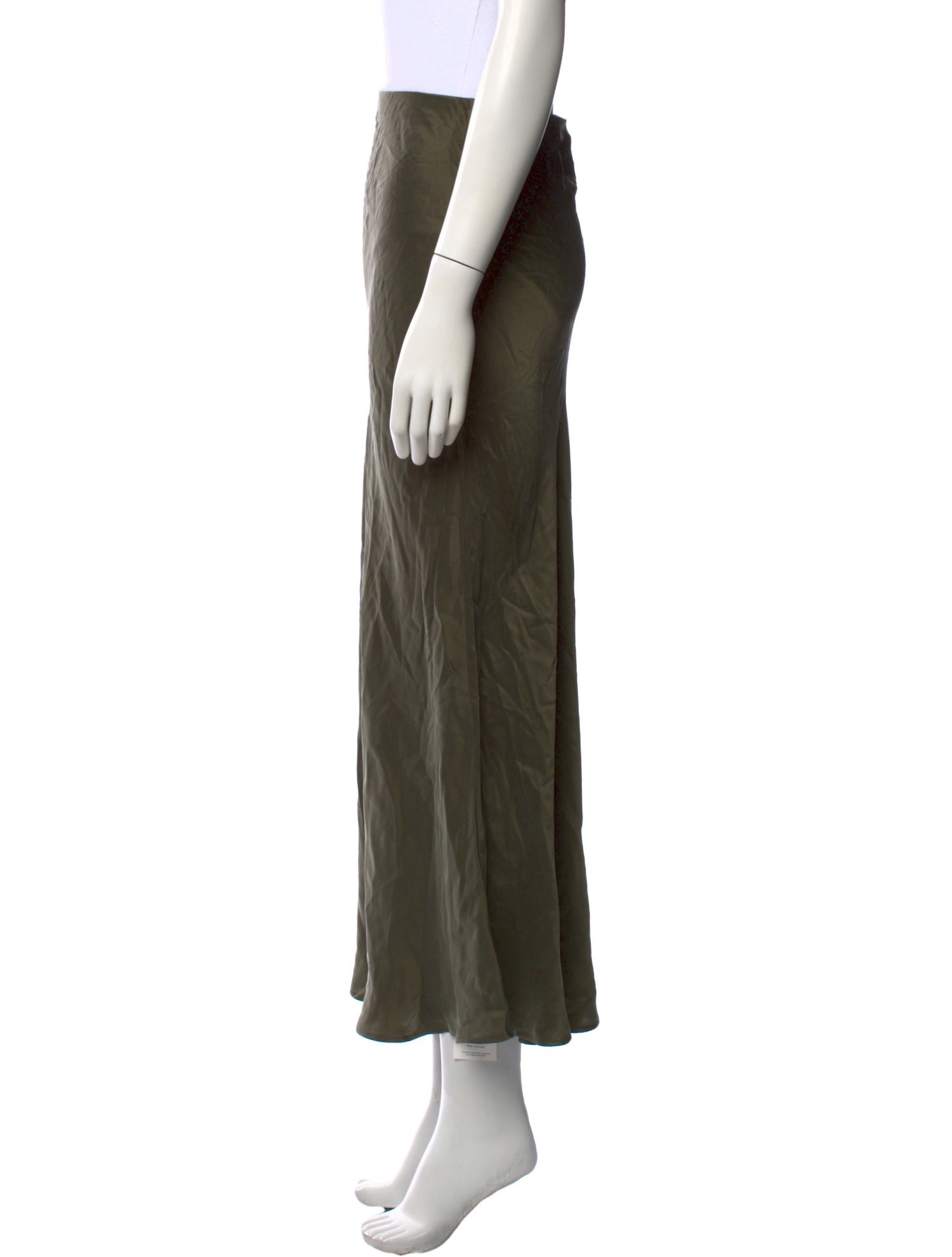 Silk Laundry Silk Midi Length Skirt