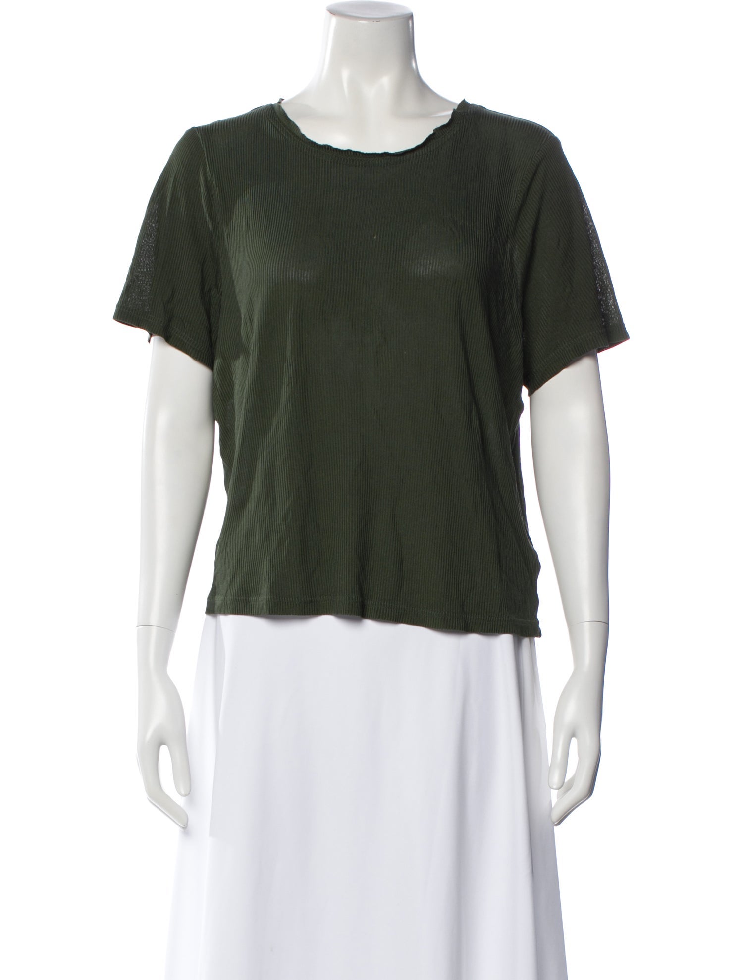 Silk Laundry Silk Crew Neck T-Shirt