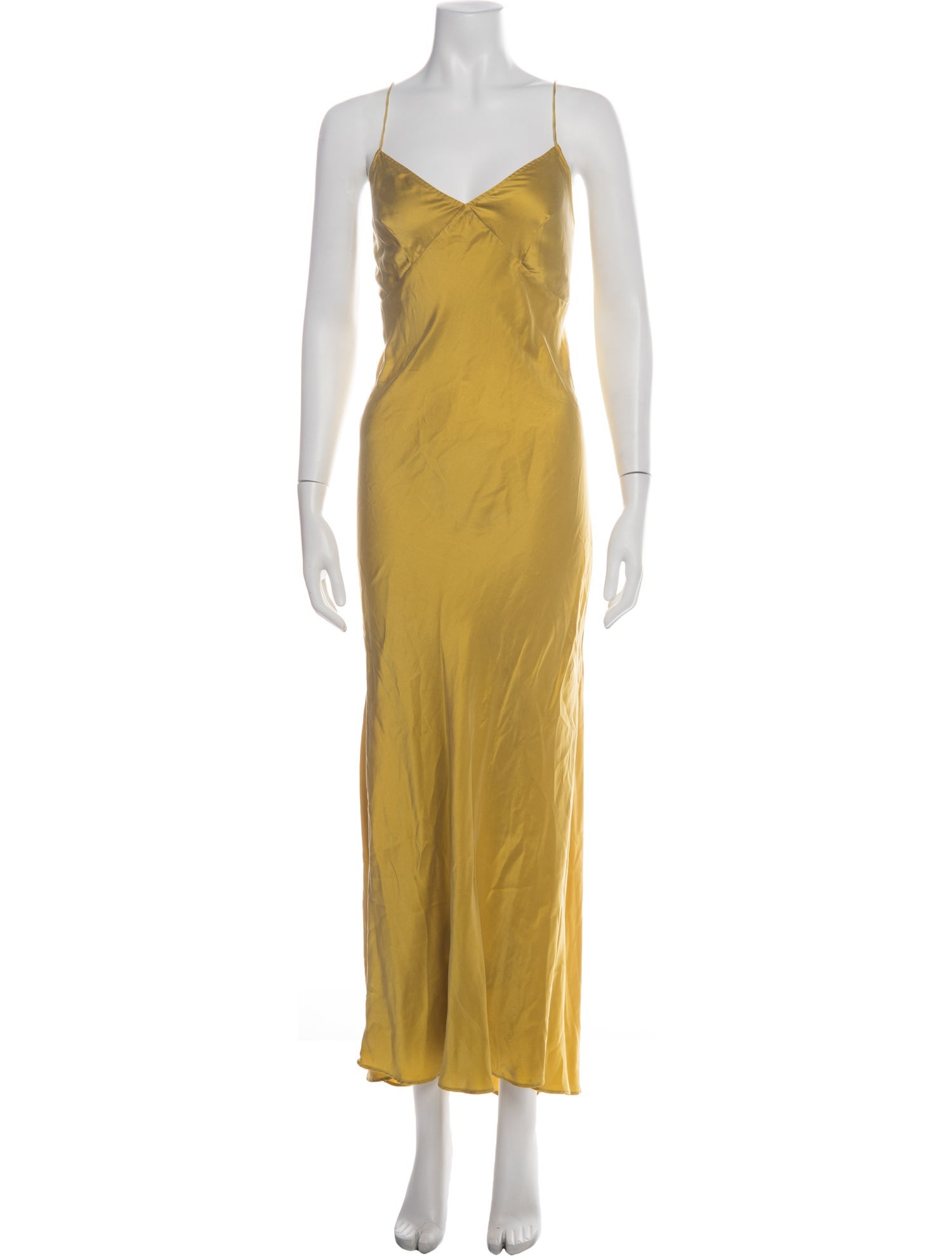 silk laundry gold dress 1996 Dress Gold