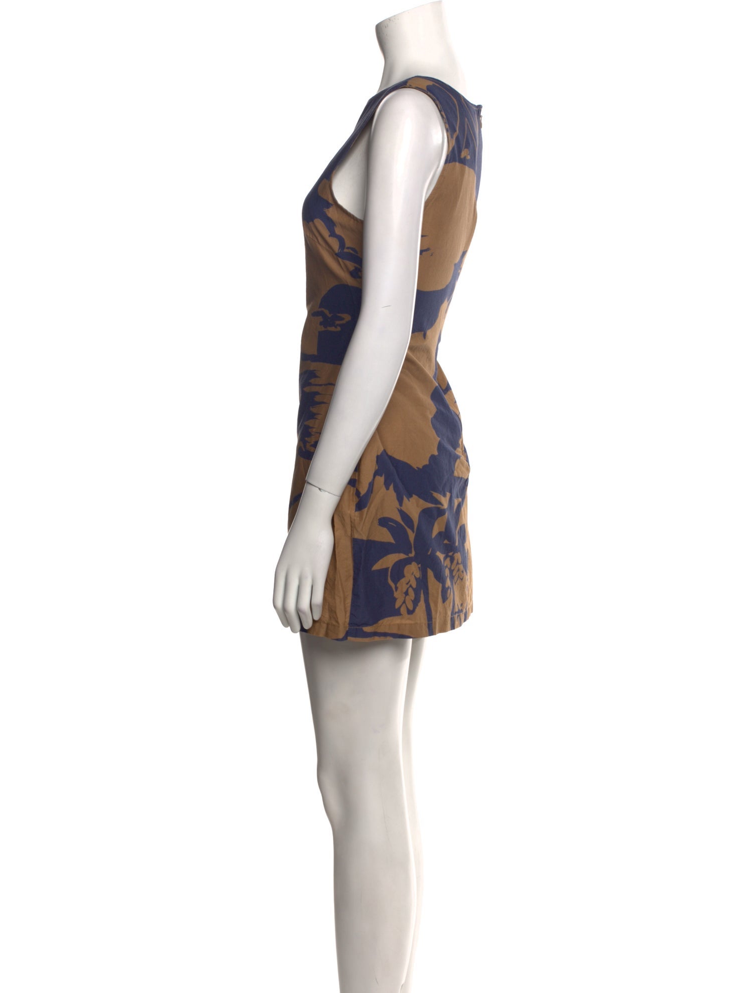 SoleilSoleil Printed Mini Dress