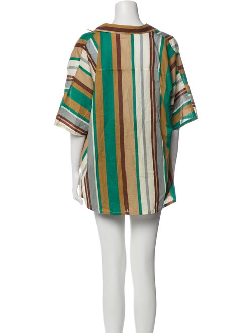 SoleilSoleil Striped Short Set