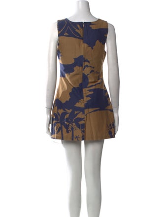SoleilSoleil Printed Mini Dress