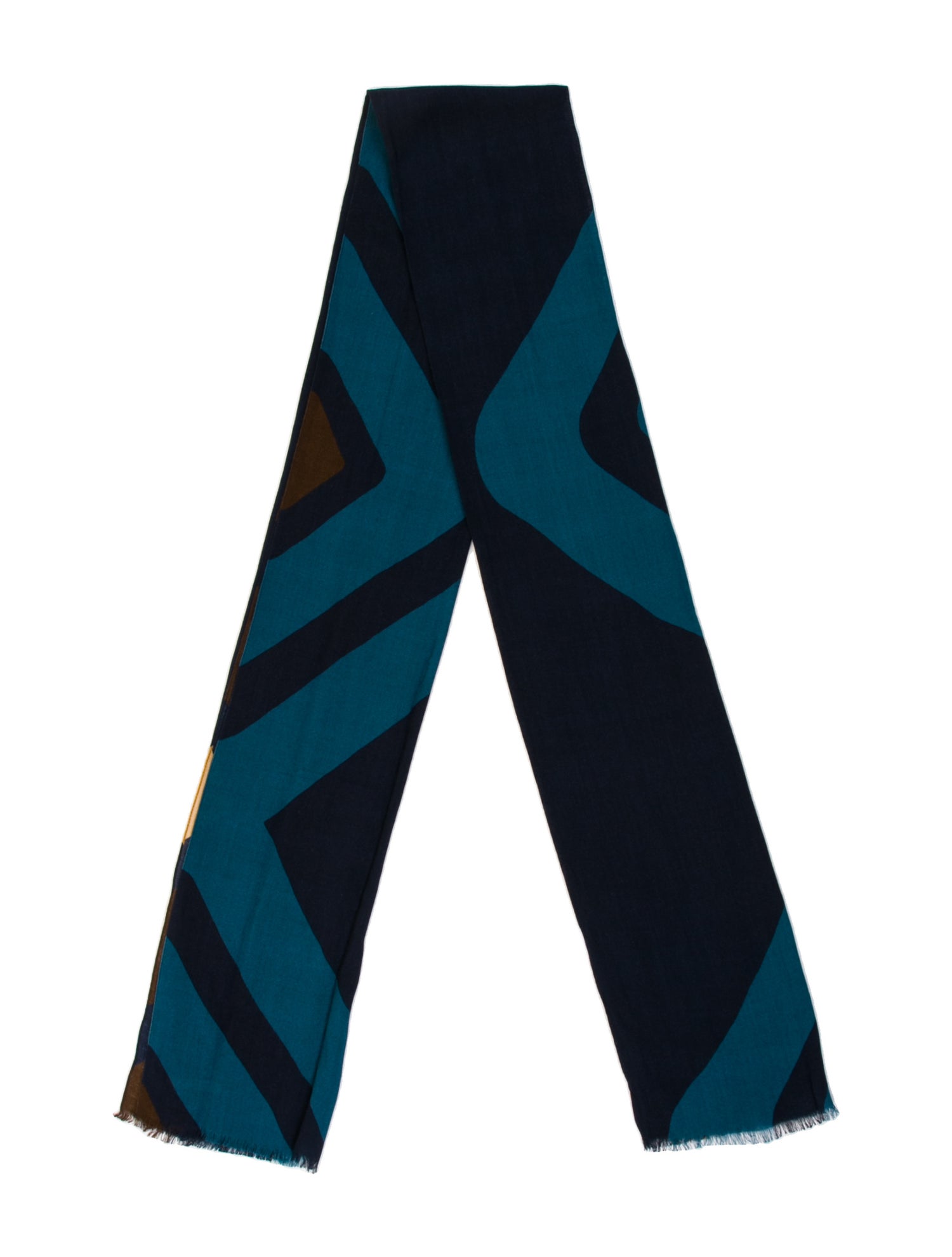 Slowear Wool Printed Scarf