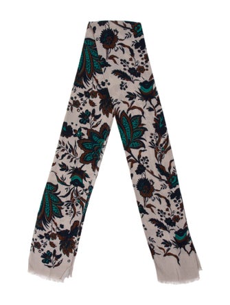 Slowear Floral Print Scarf