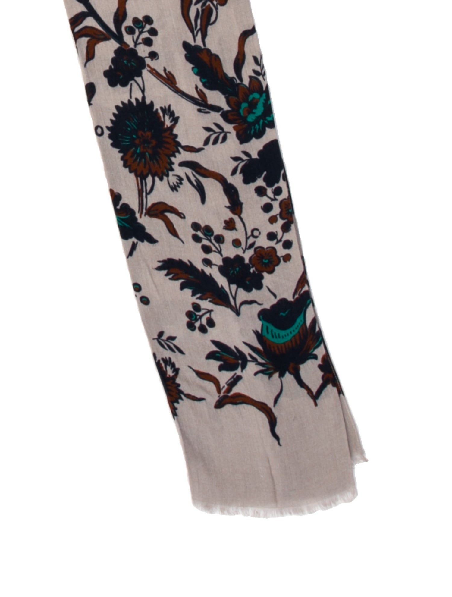 Slowear Floral Print Scarf