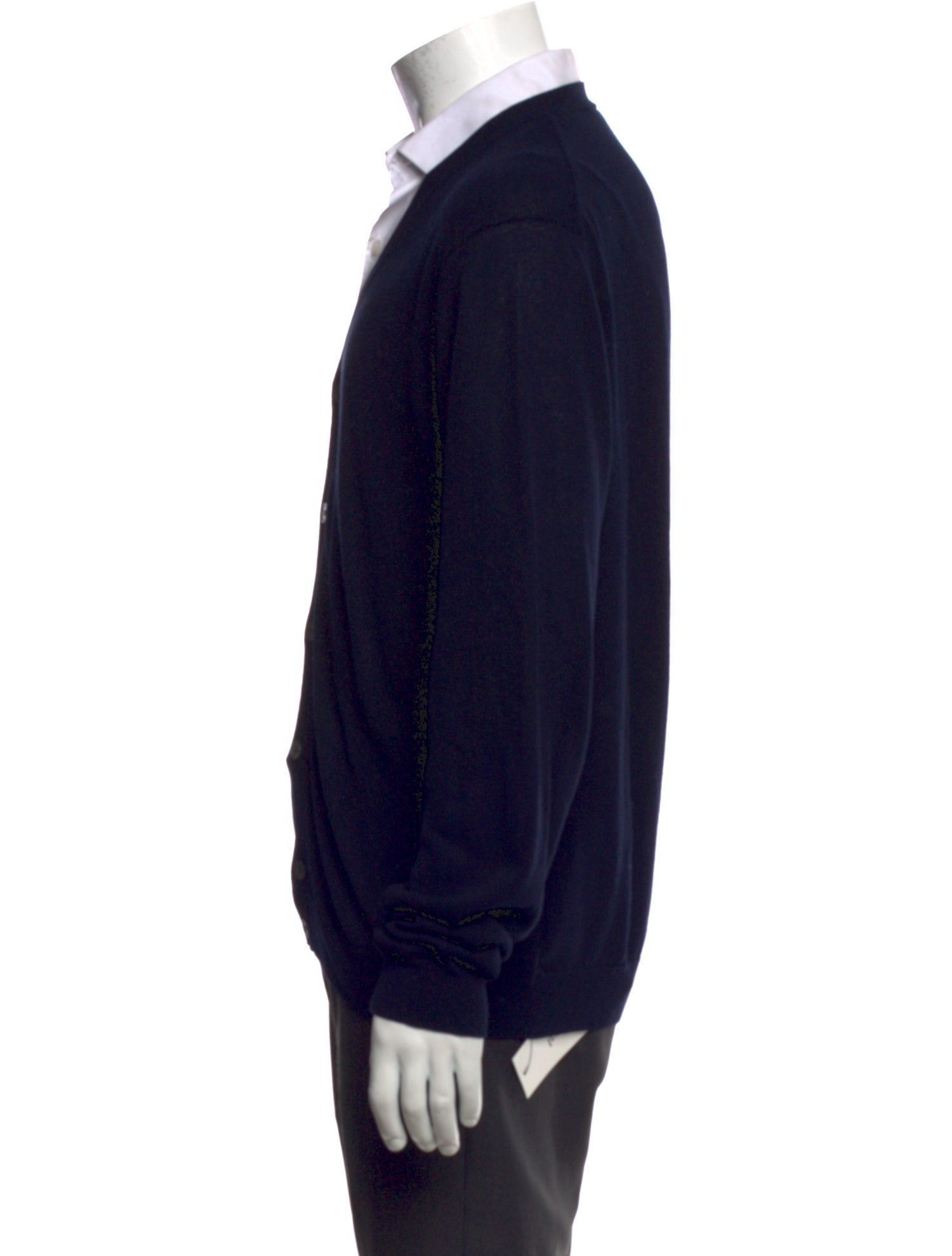 Slowear V-Neck Long Sleeve Cardigan