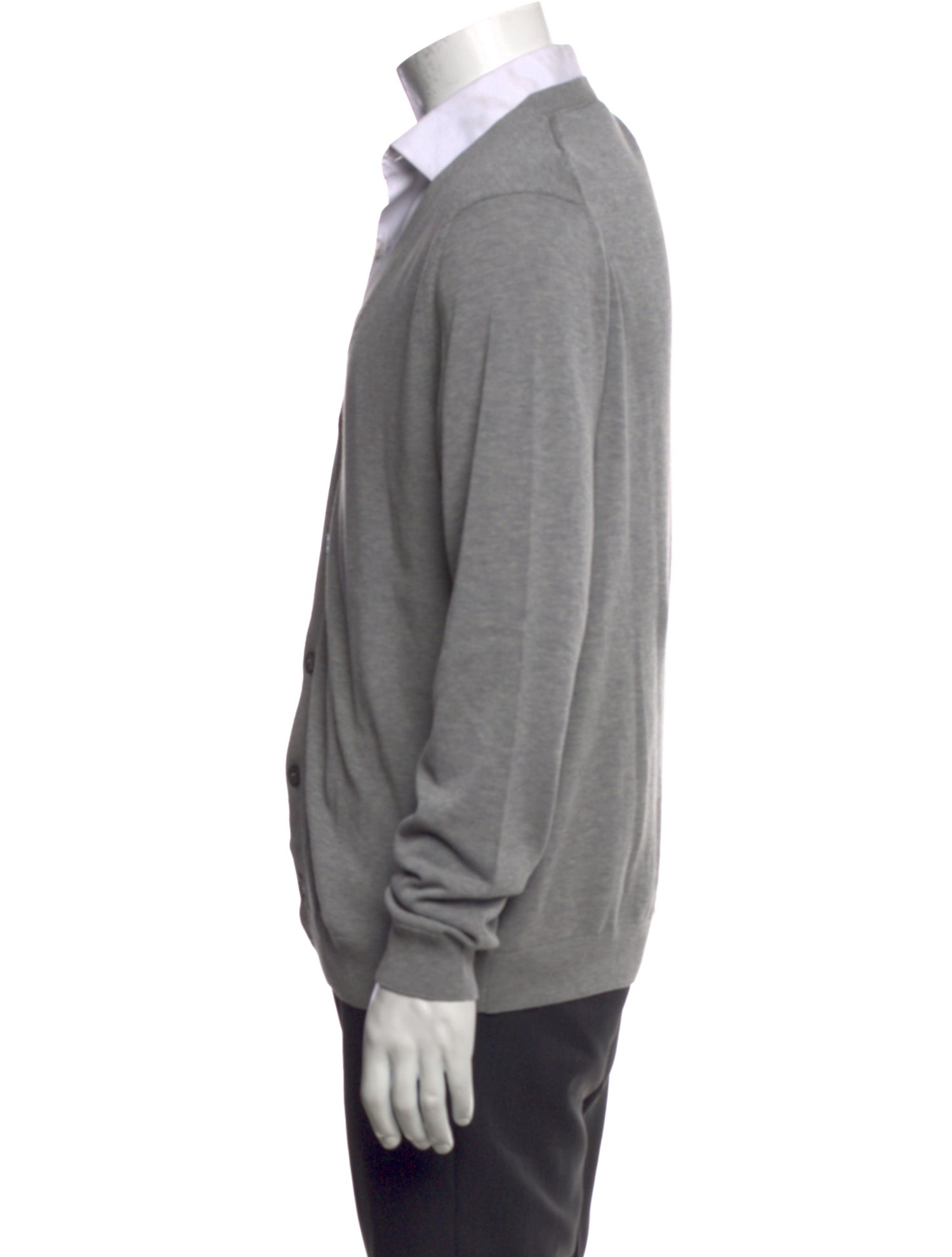 Slowear V-Neck Long Sleeve Cardigan