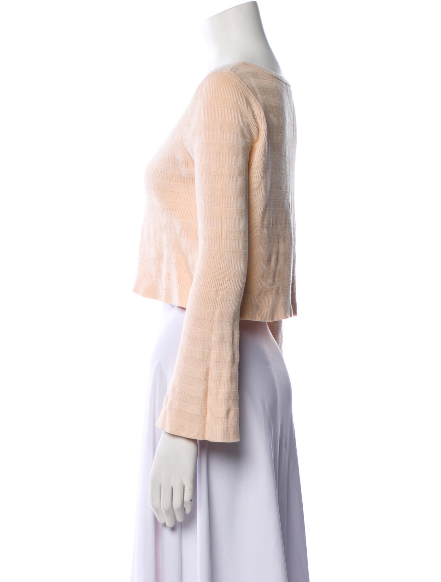 Spell Scoop Neck Long Sleeve Crop Top