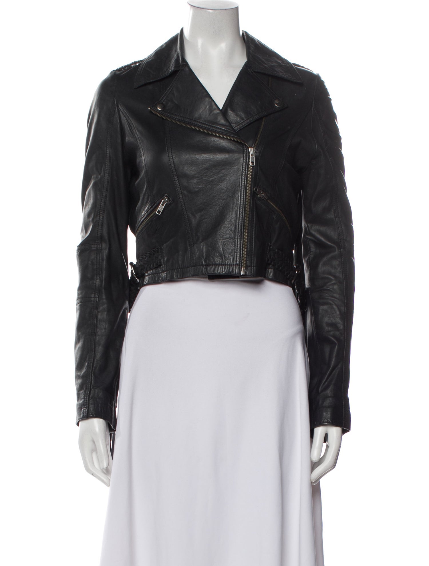 Spell Leather Biker Jacket
