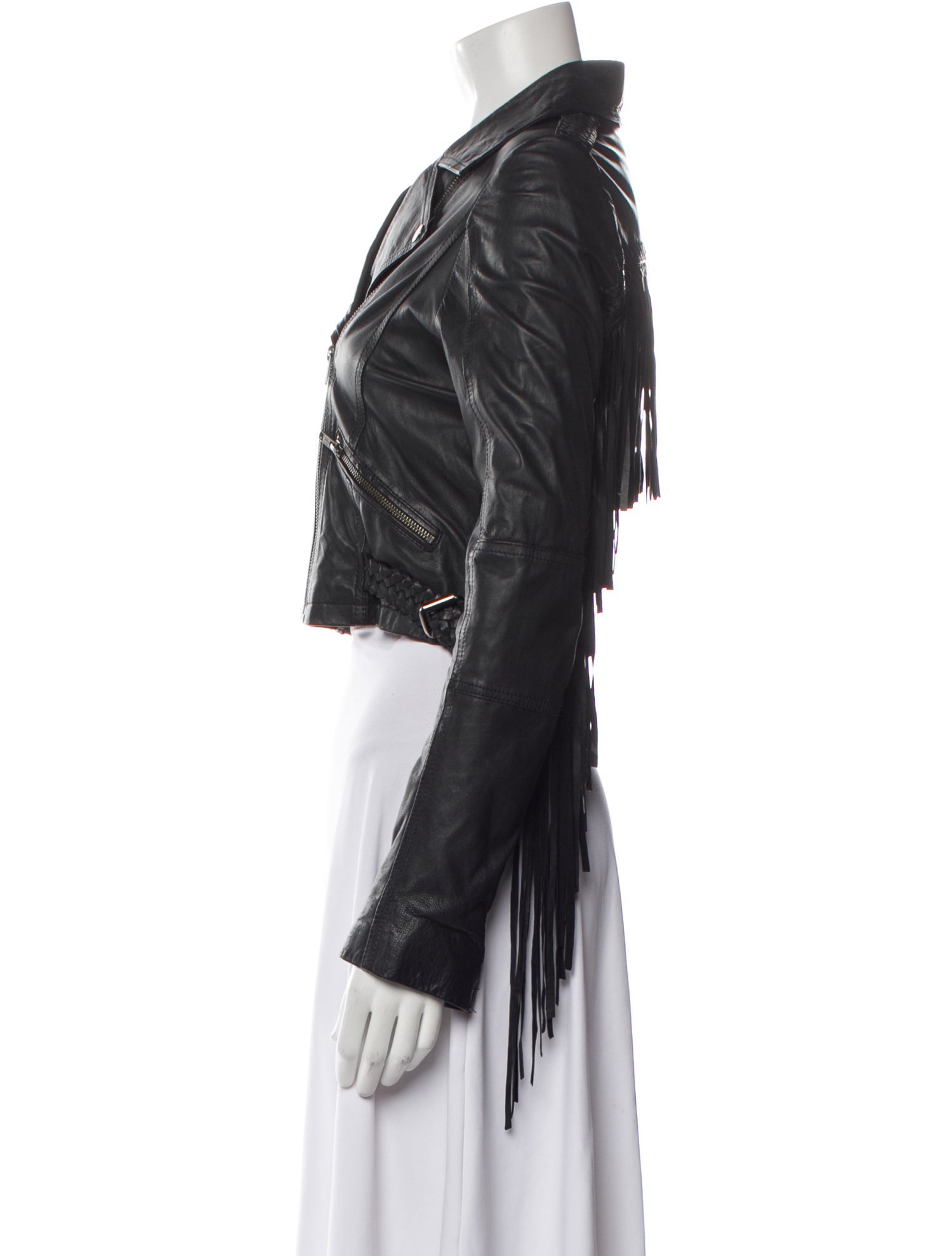 Spell Leather Biker Jacket