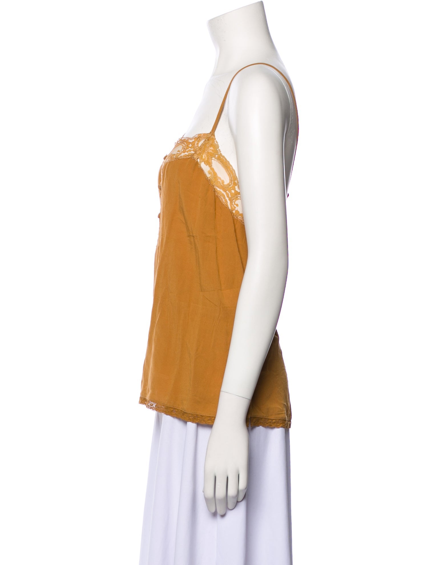 Spell Square Neckline Sleeveless Top