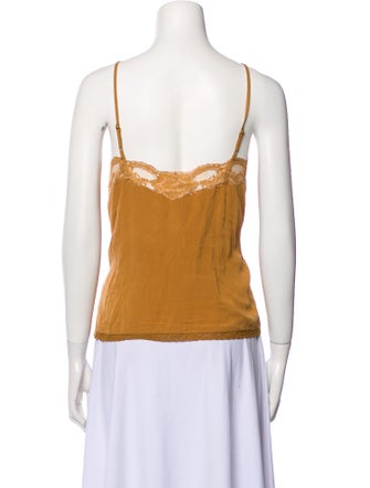 Spell Square Neckline Sleeveless Top
