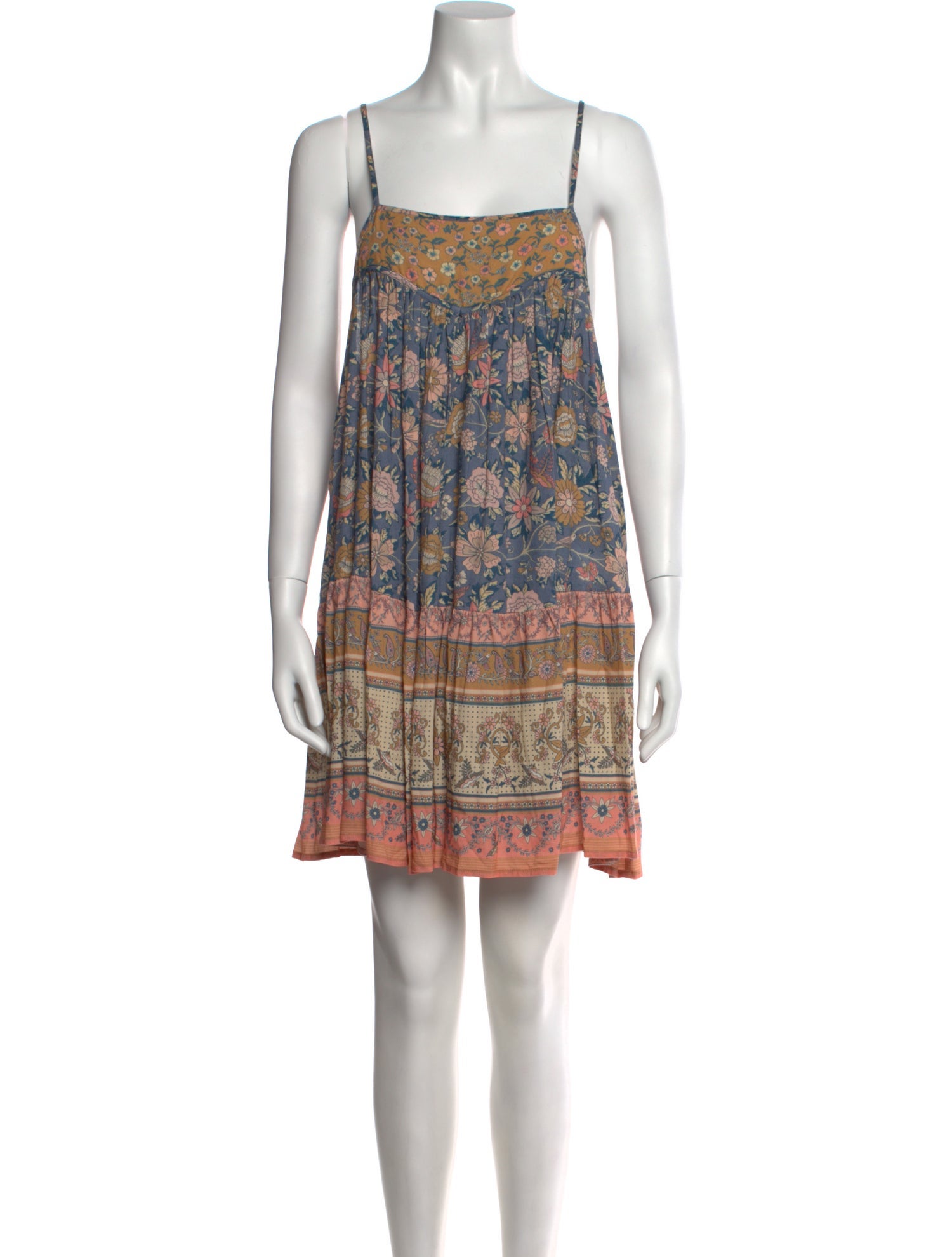 Spell Floral Print Mini Dress