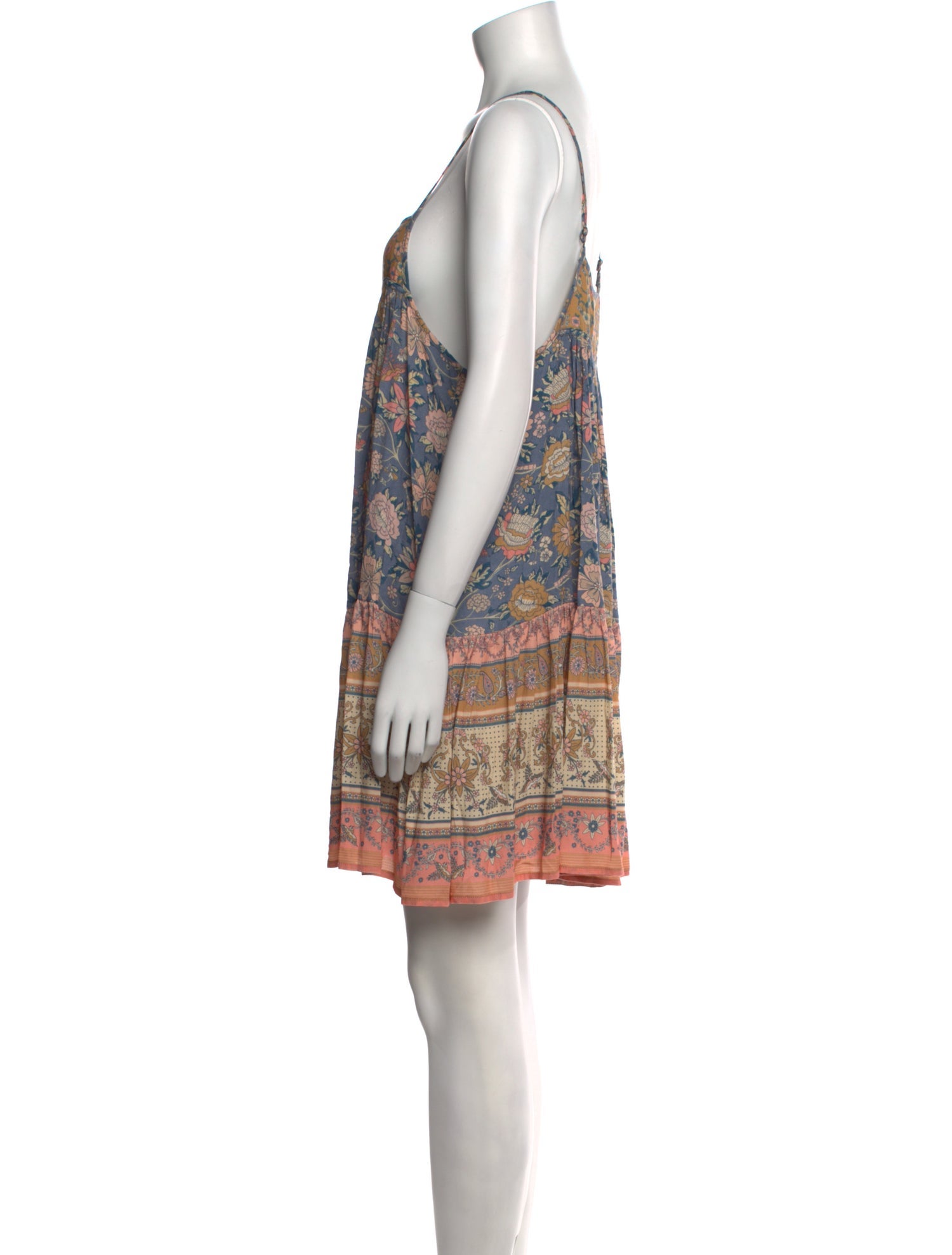 Spell Floral Print Mini Dress