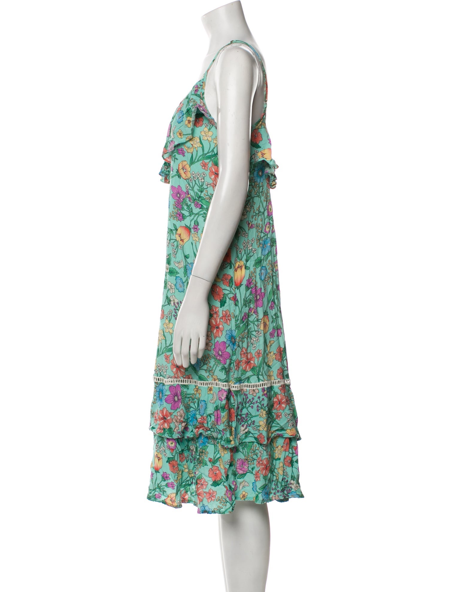 Spell Floral Print Knee-Length Dress