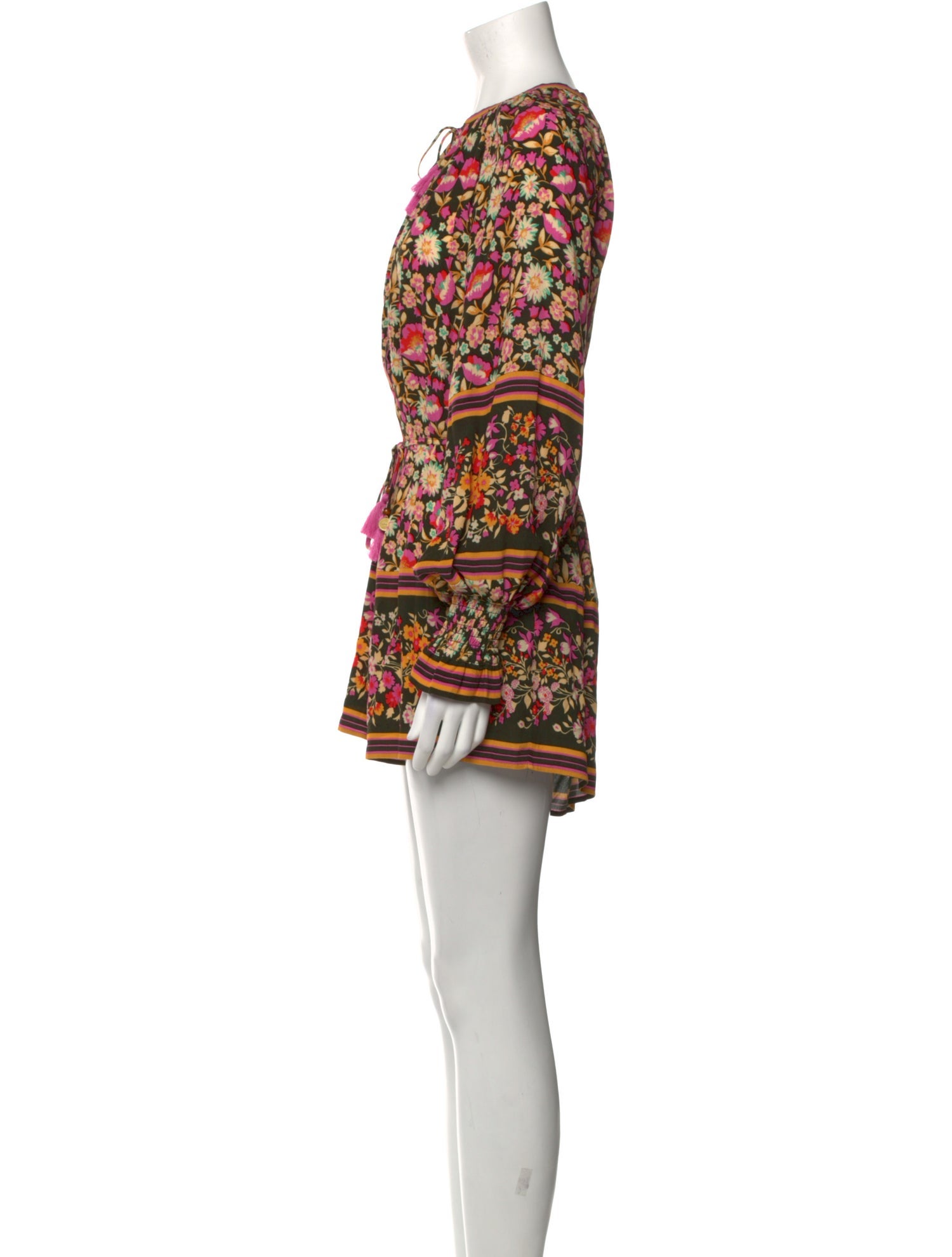 Spell Paisley Print Crew Neck Romper w/ Tags