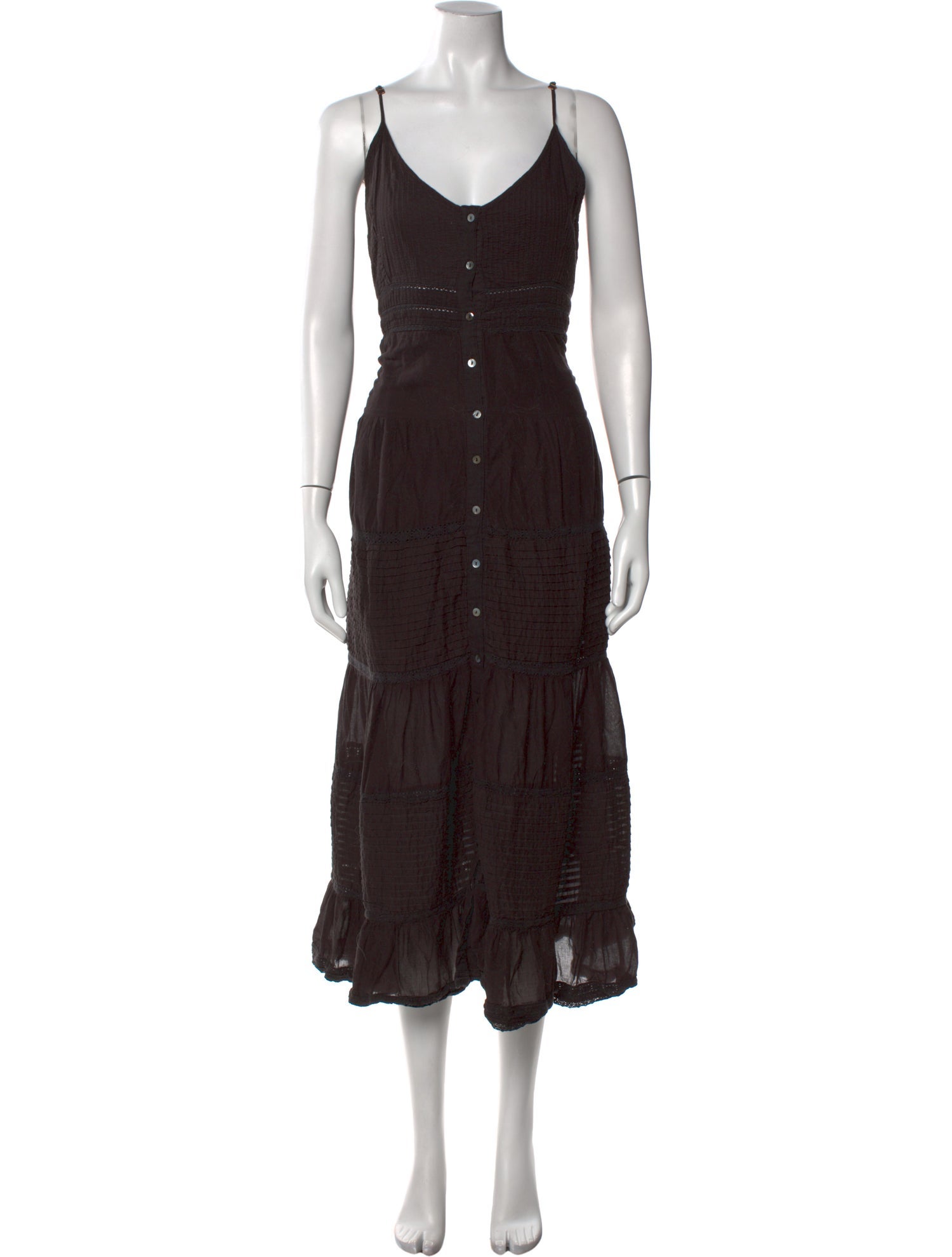 Spell V-Neck Long Dress