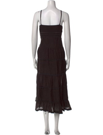 Spell V-Neck Long Dress