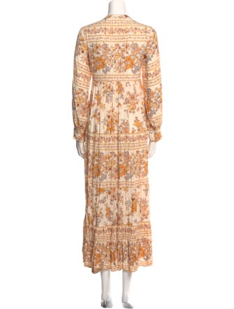Spell Floral Print Long Dress