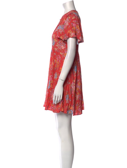 Spell Floral Print Mini Dress