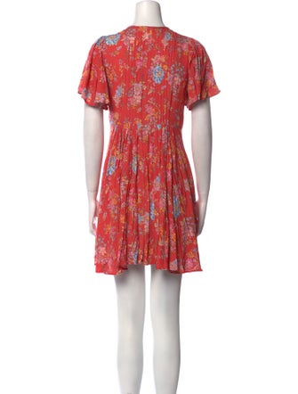 Spell Floral Print Mini Dress