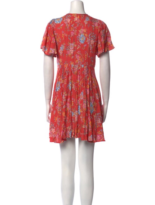 Spell Floral Print Mini Dress