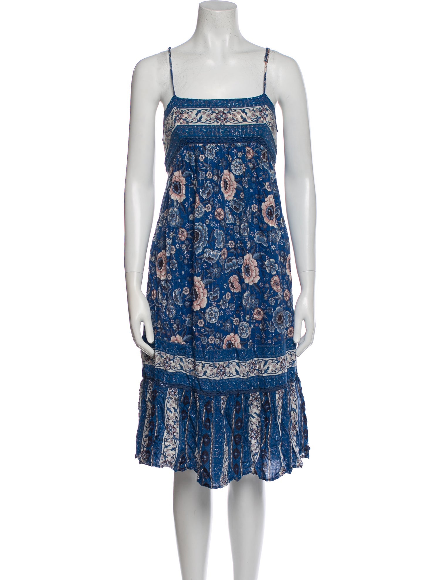 Spell Floral Print Knee-Length Dress