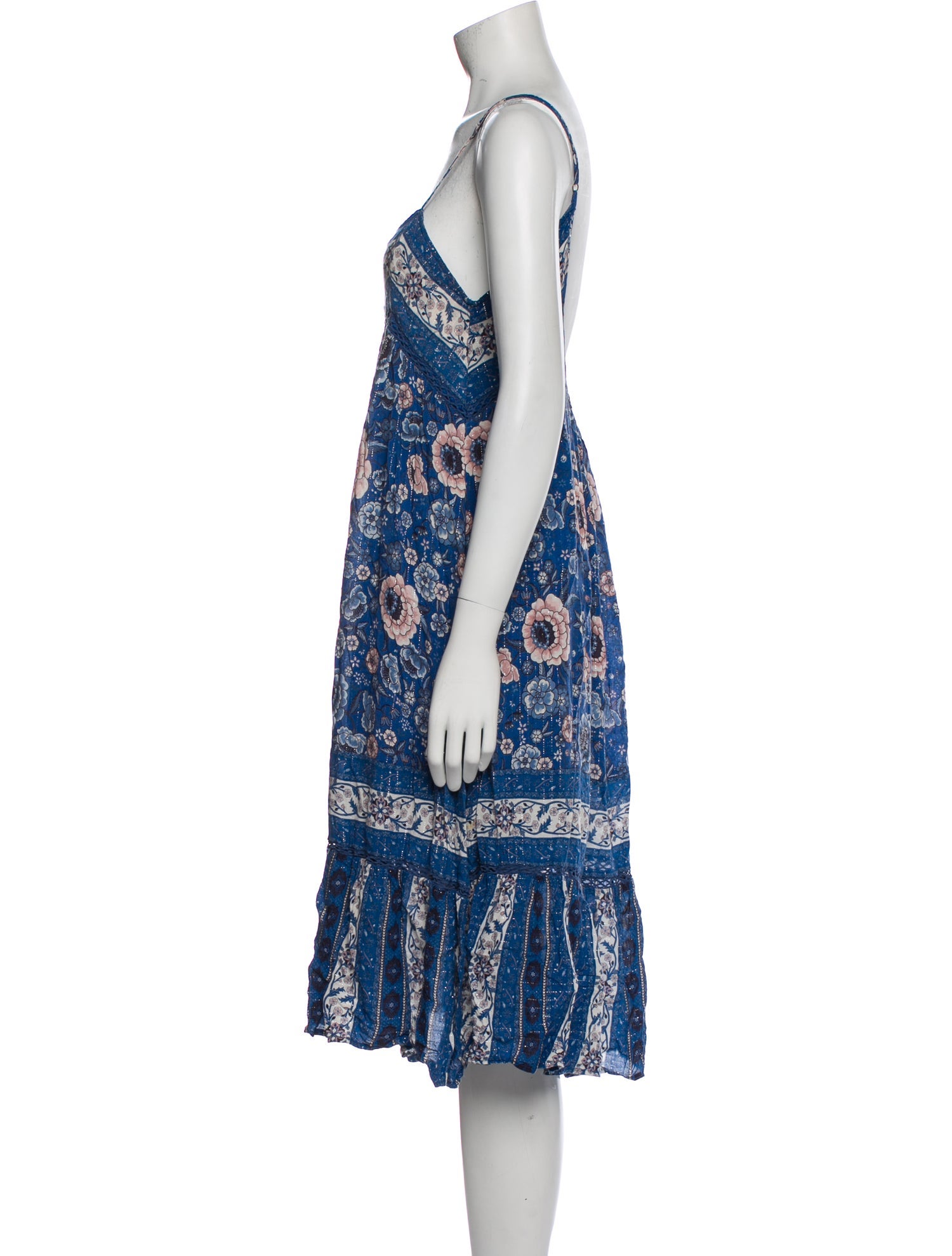 Spell Floral Print Knee-Length Dress