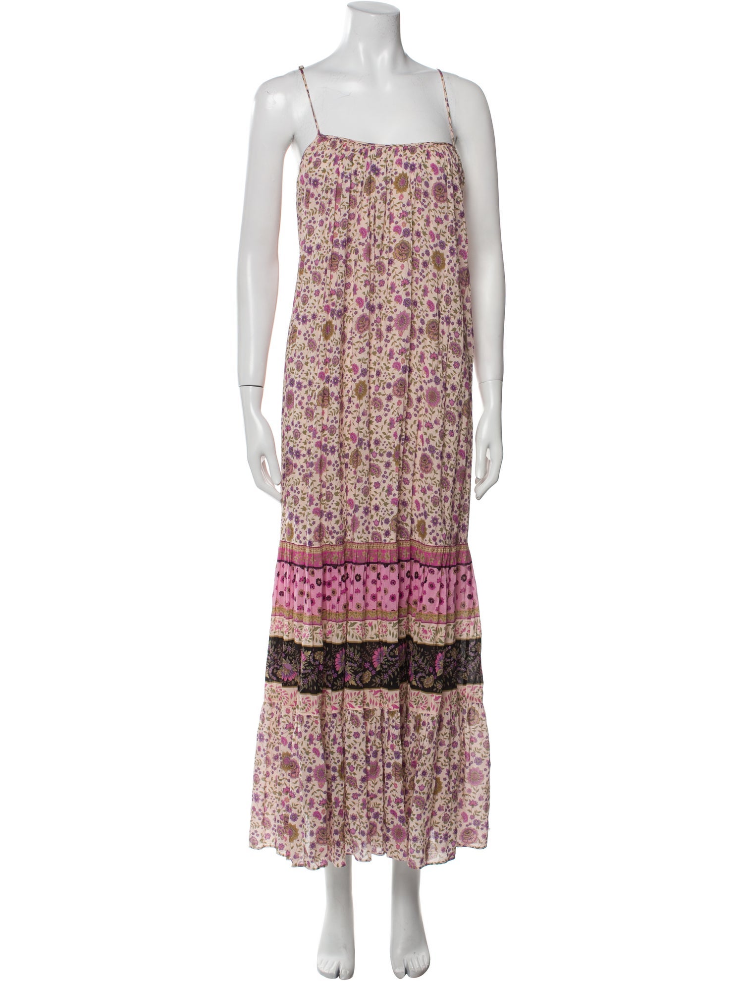 Spell Floral Print Long Dress