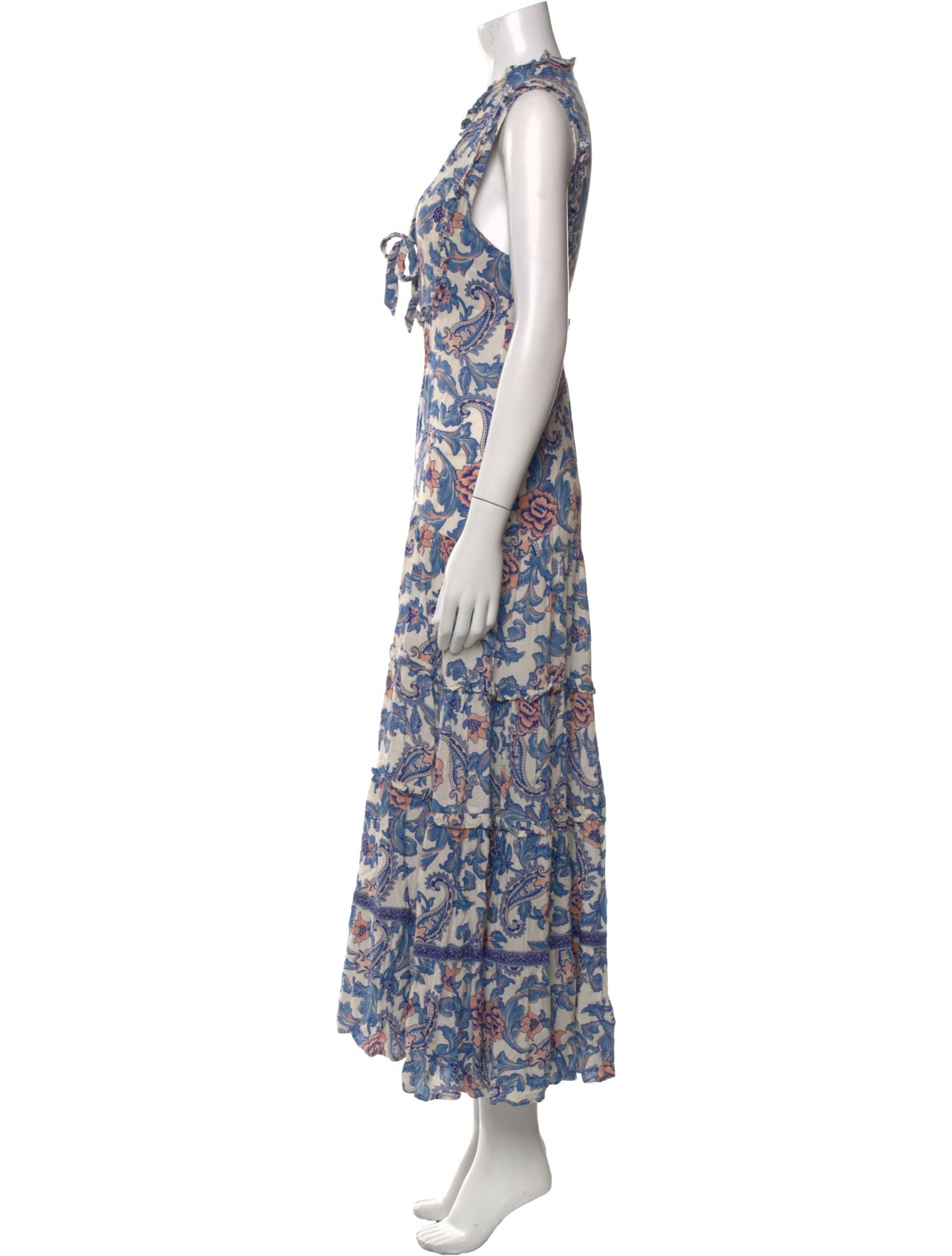 Spell Printed Long Dress