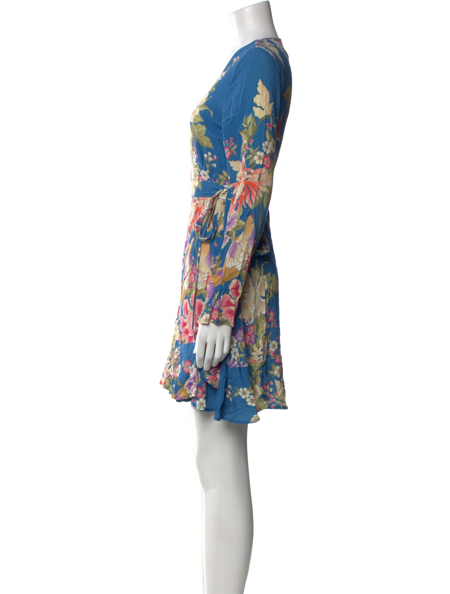 Spell Floral Print Mini Dress