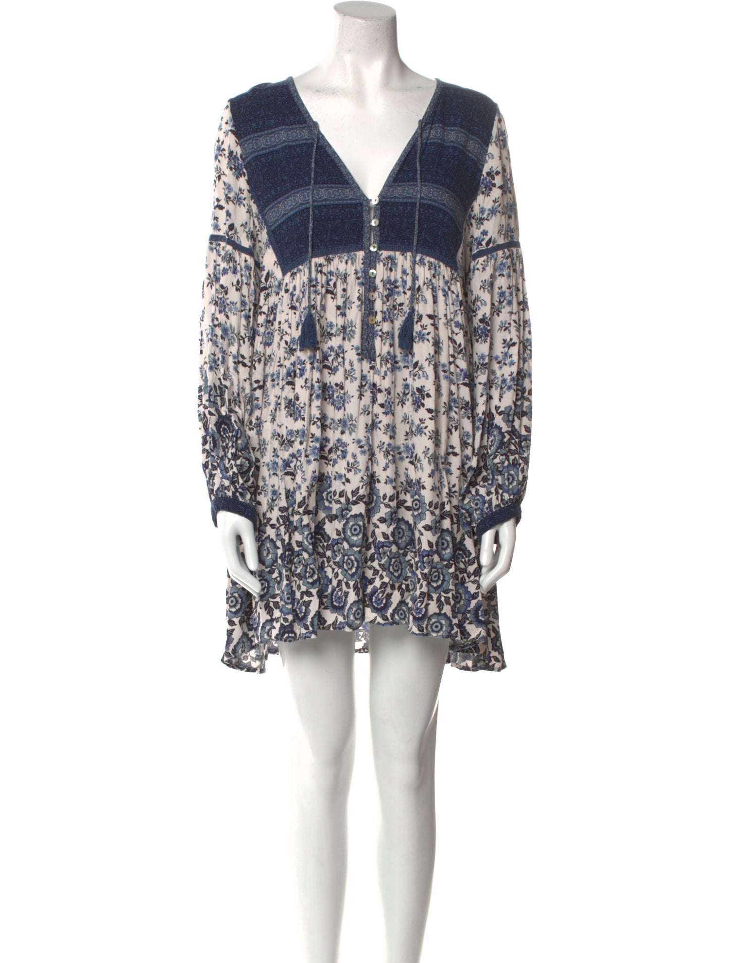 Spell Printed Mini Dress