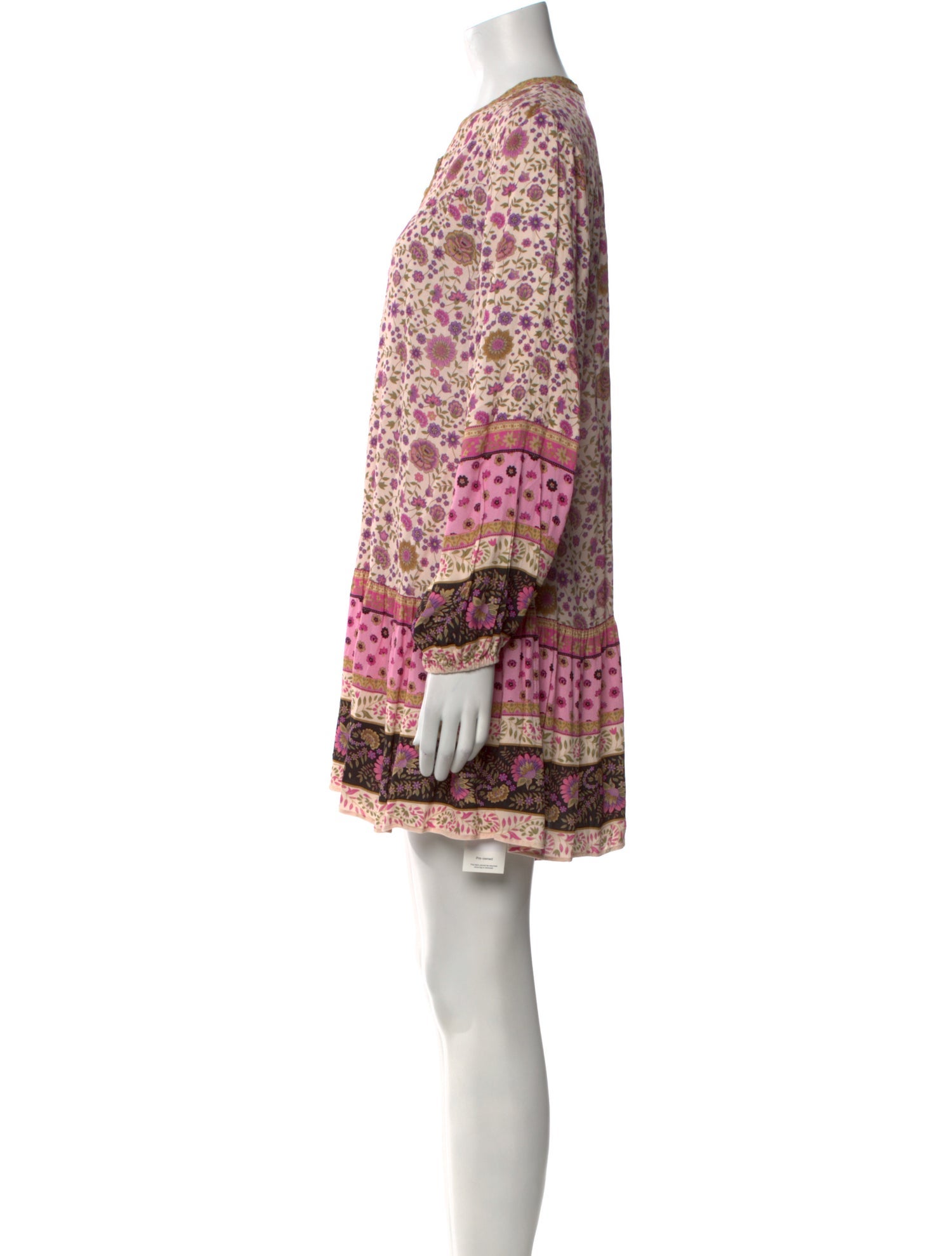 Spell Floral Print Mini Dress