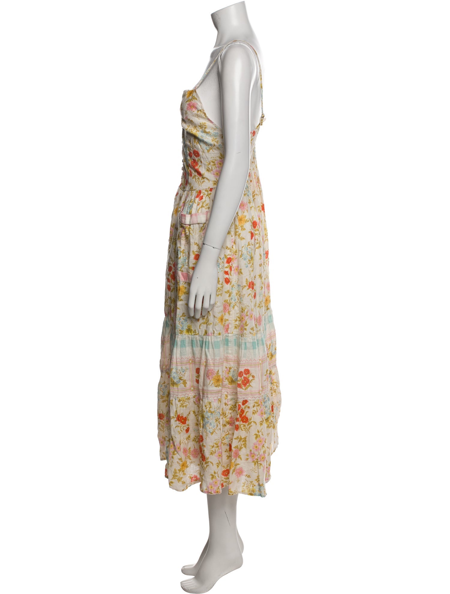 Spell Linen Long Dress