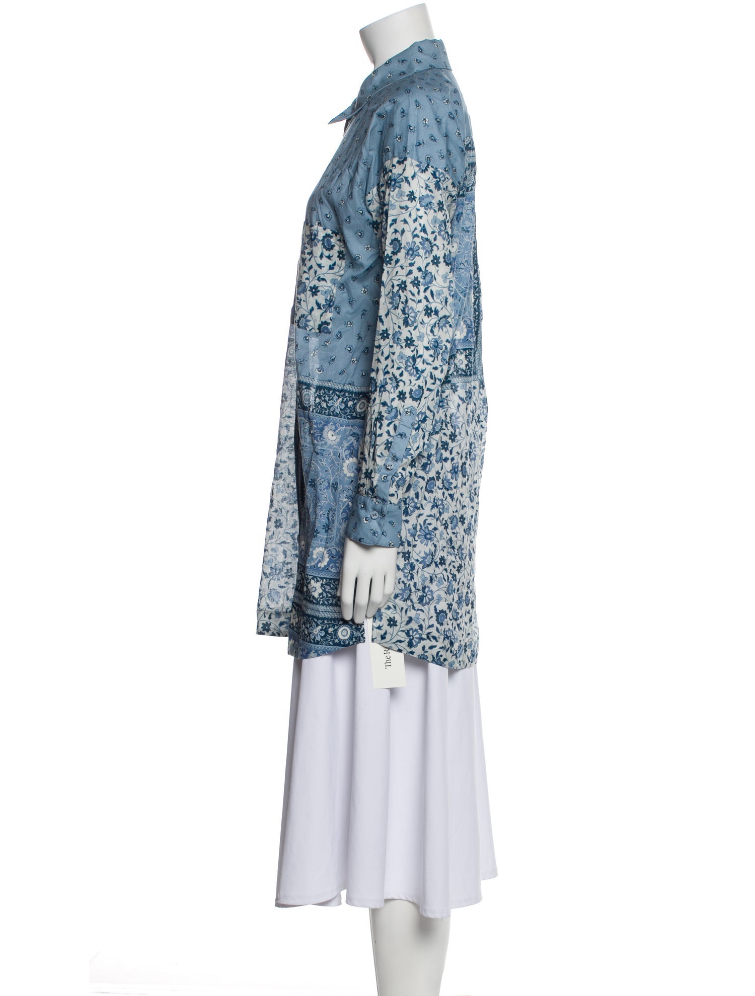 Spell Floral Print Long Sleeve Tunic