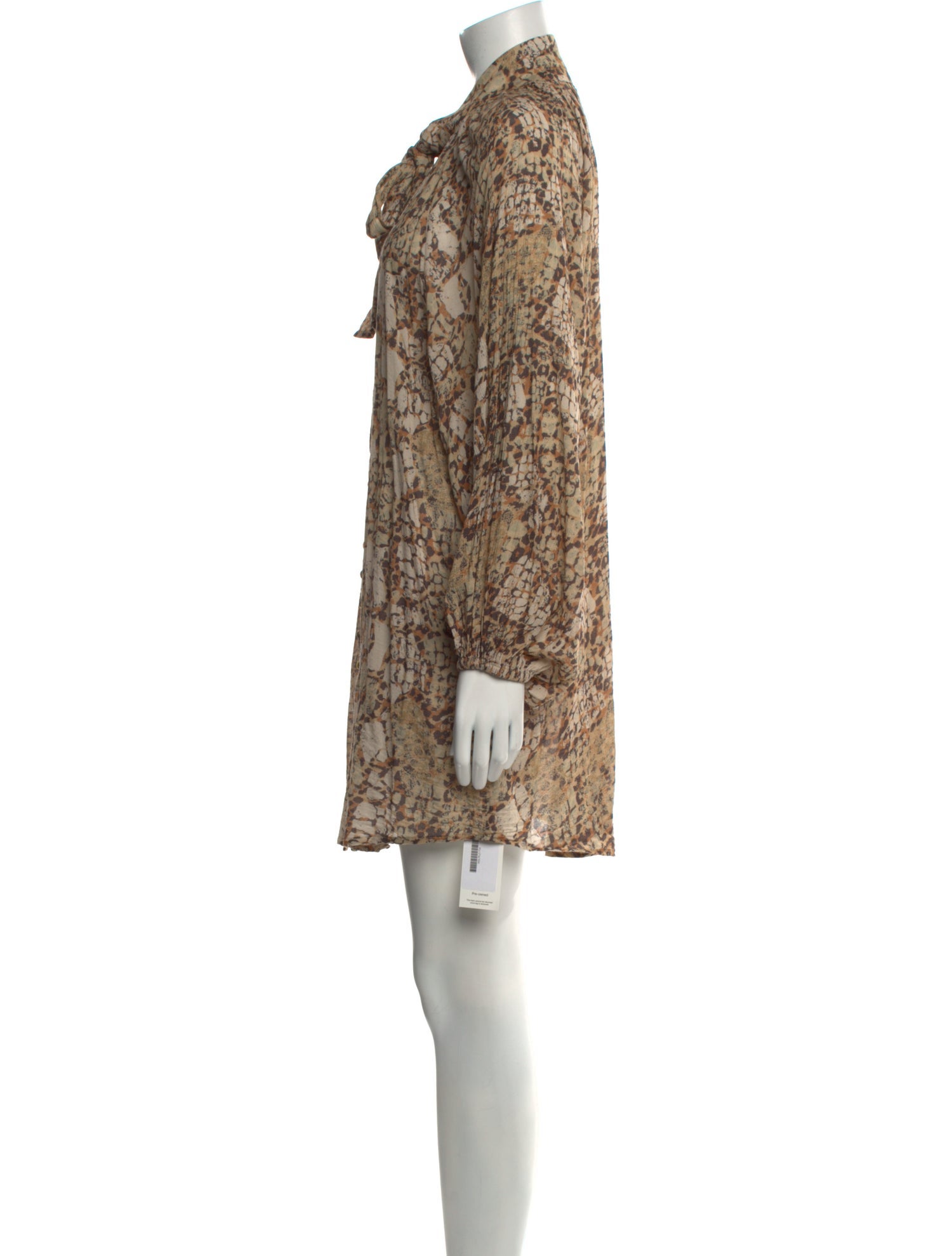 Spell Animal Print Mini Dress