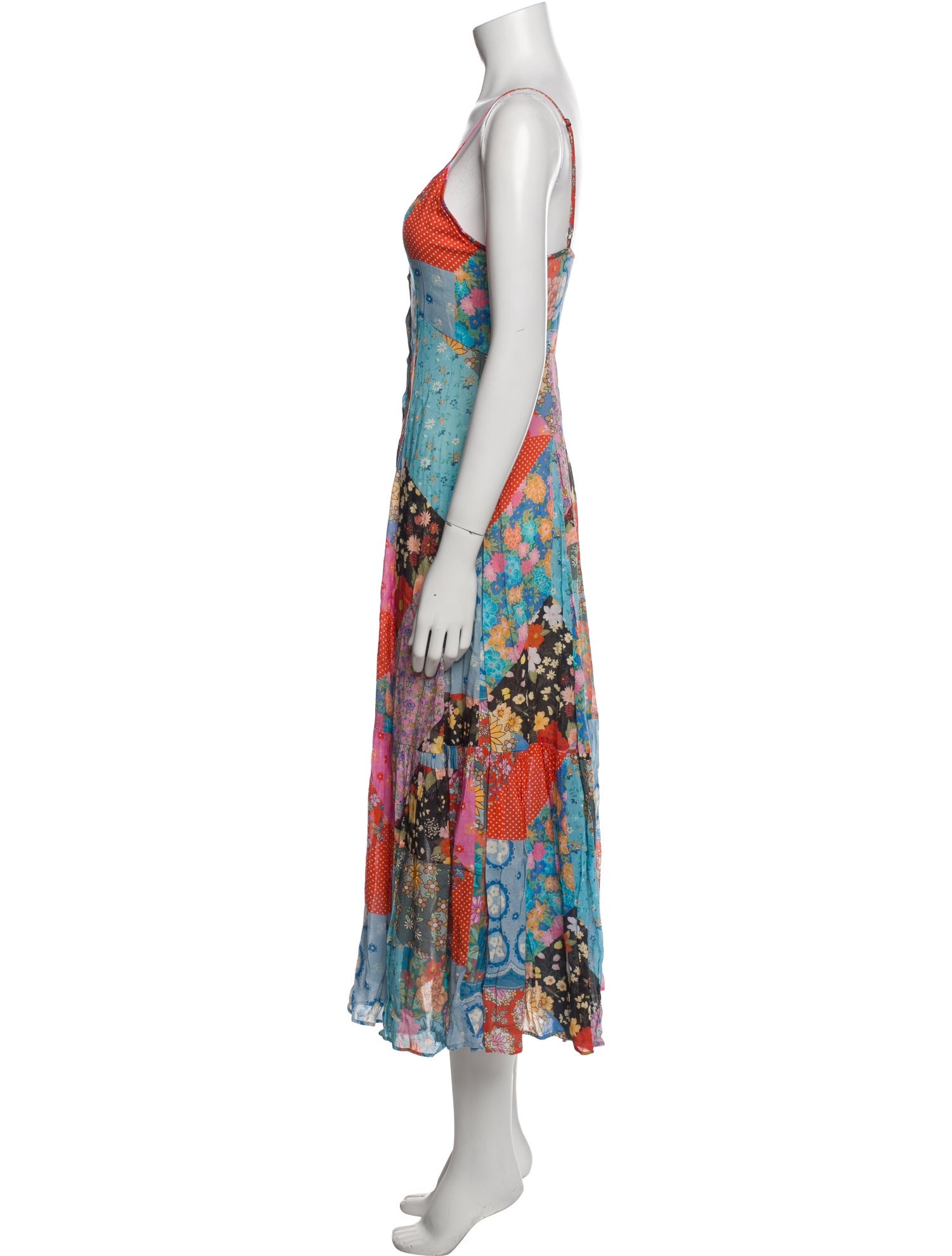 Spell Floral Print Long Dress