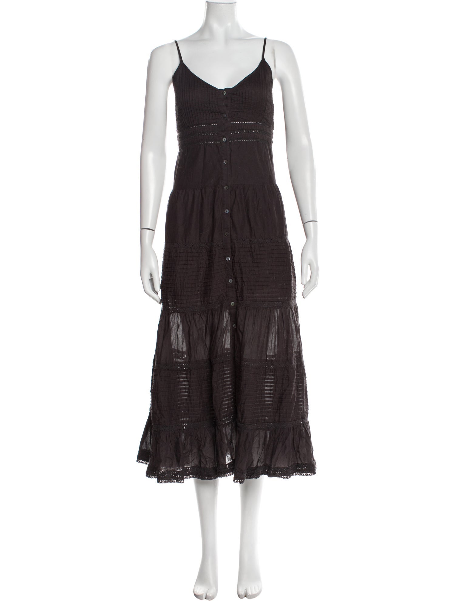 Spell V-Neck Long Dress