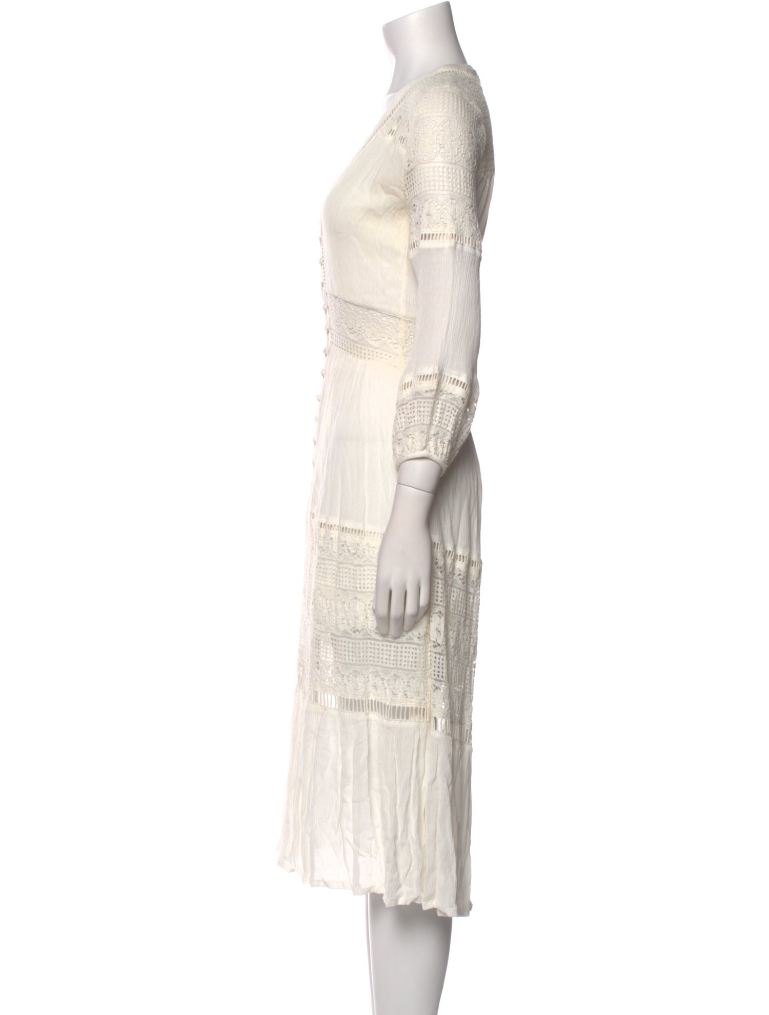 Spell V-Neck Midi Length Dress