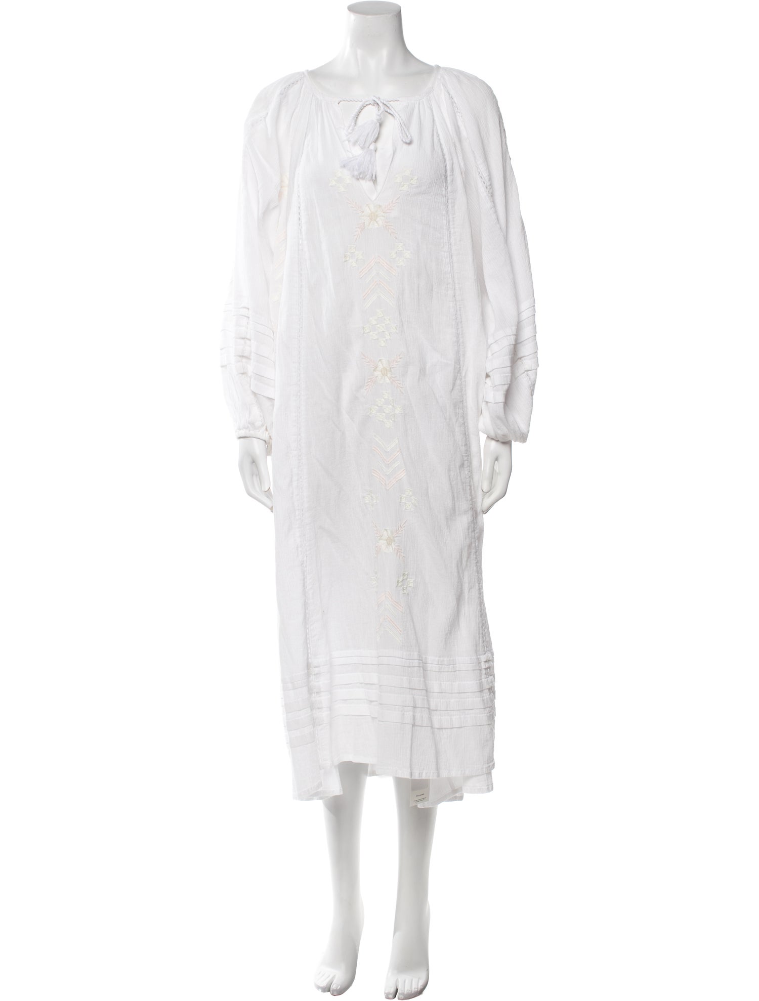 Spell Scoop Neck Long Dress